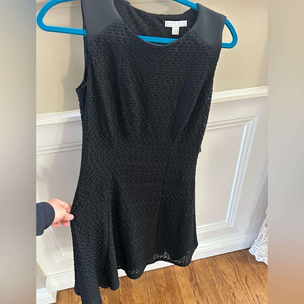 New York & Company Black Midi Dress - stretch
